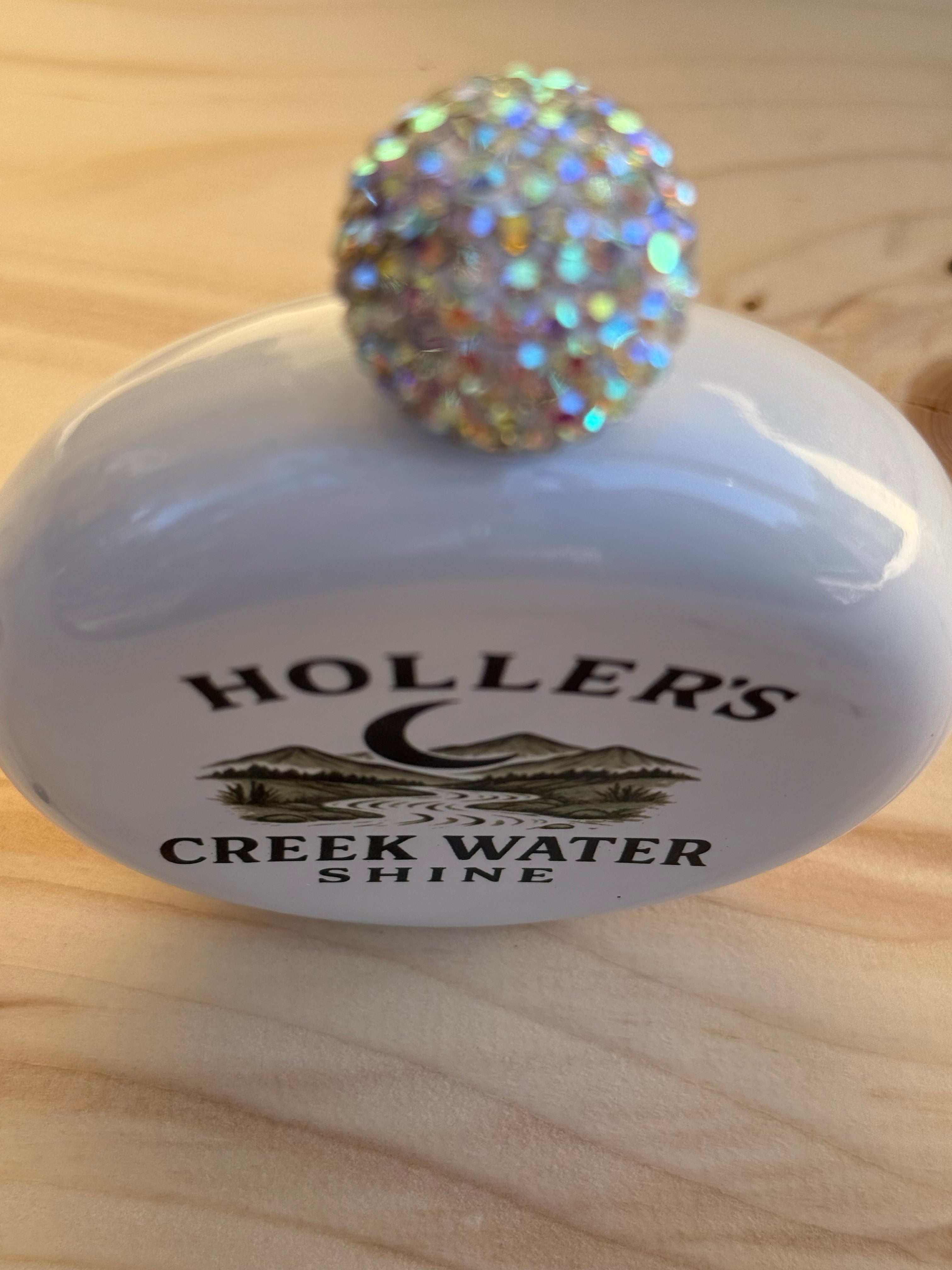 Beautiful White Creek Water Flask