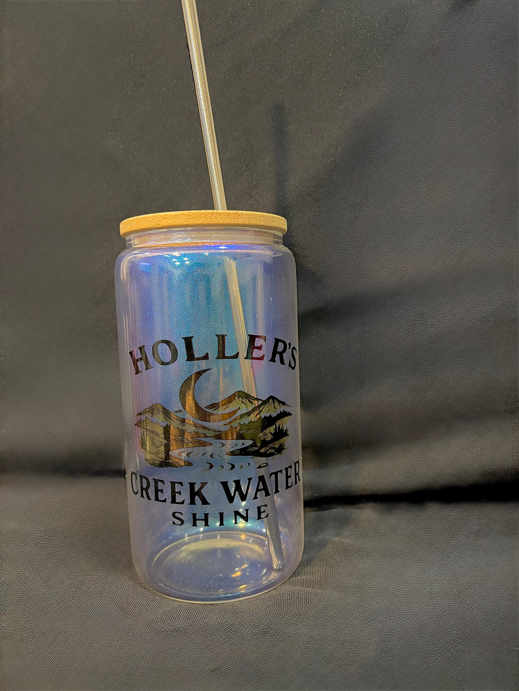 Holler’s Creek Water Shine iridescent cup