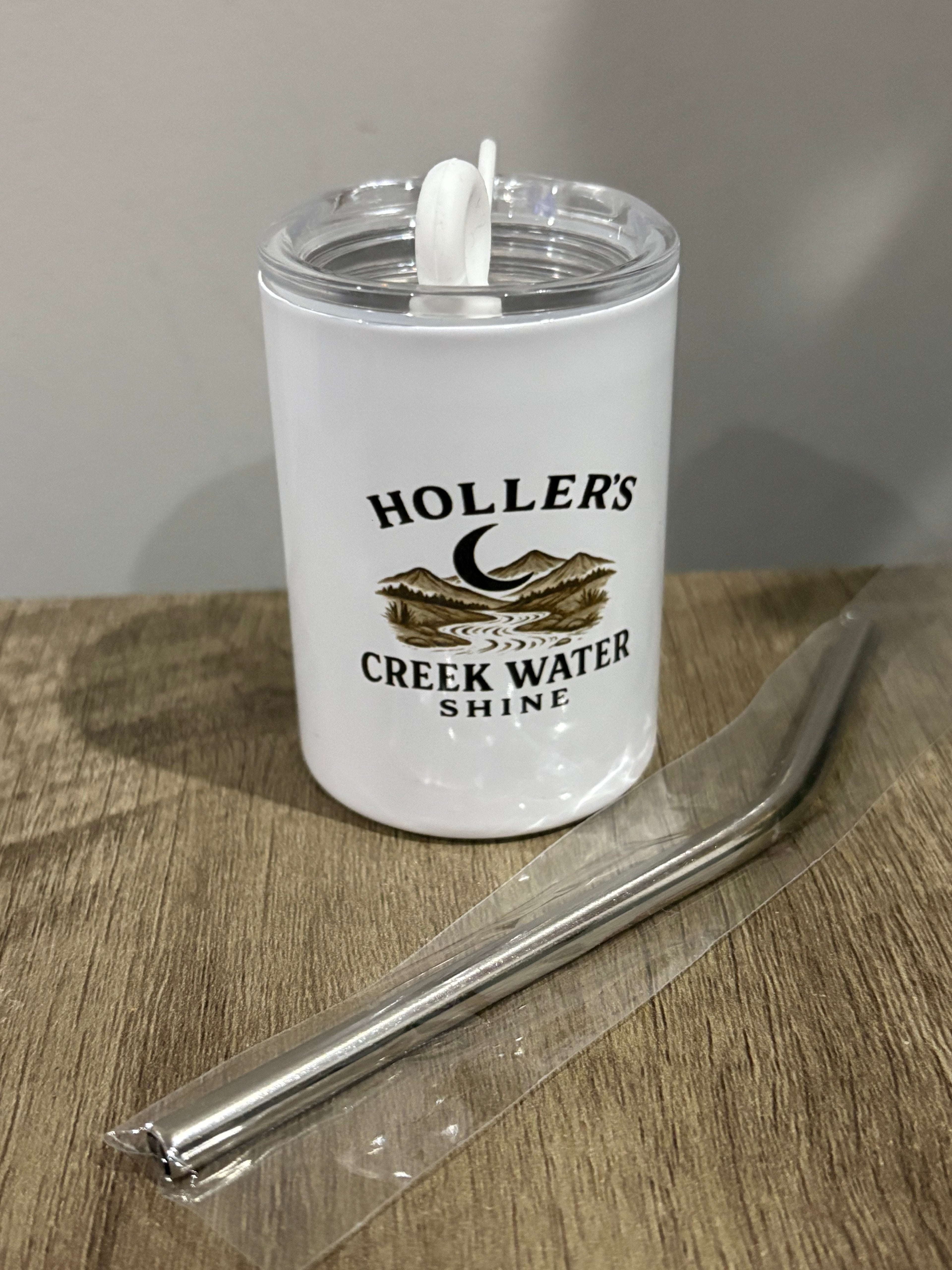 Holler’s creek water mini keychain shot glass