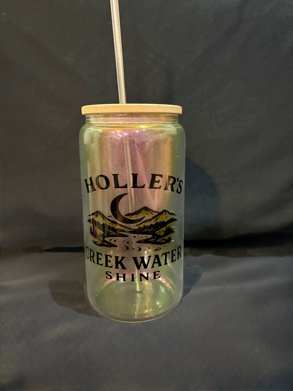 Holler’s Creek Water Shine iridescent cup