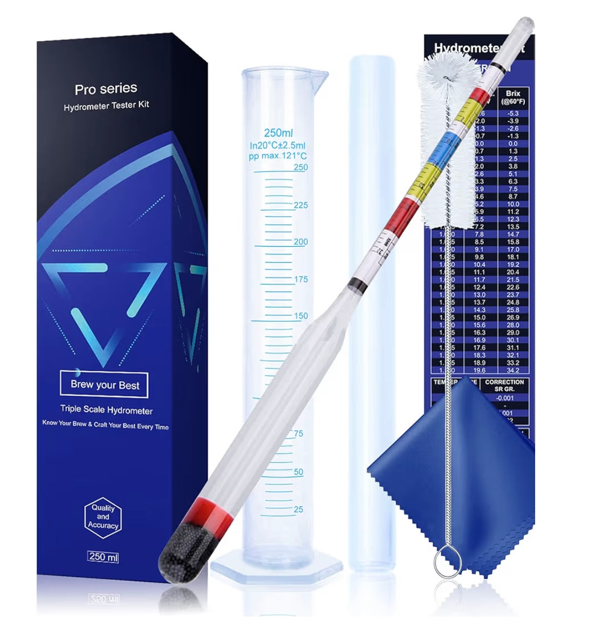 Triple Scale Hydrometer