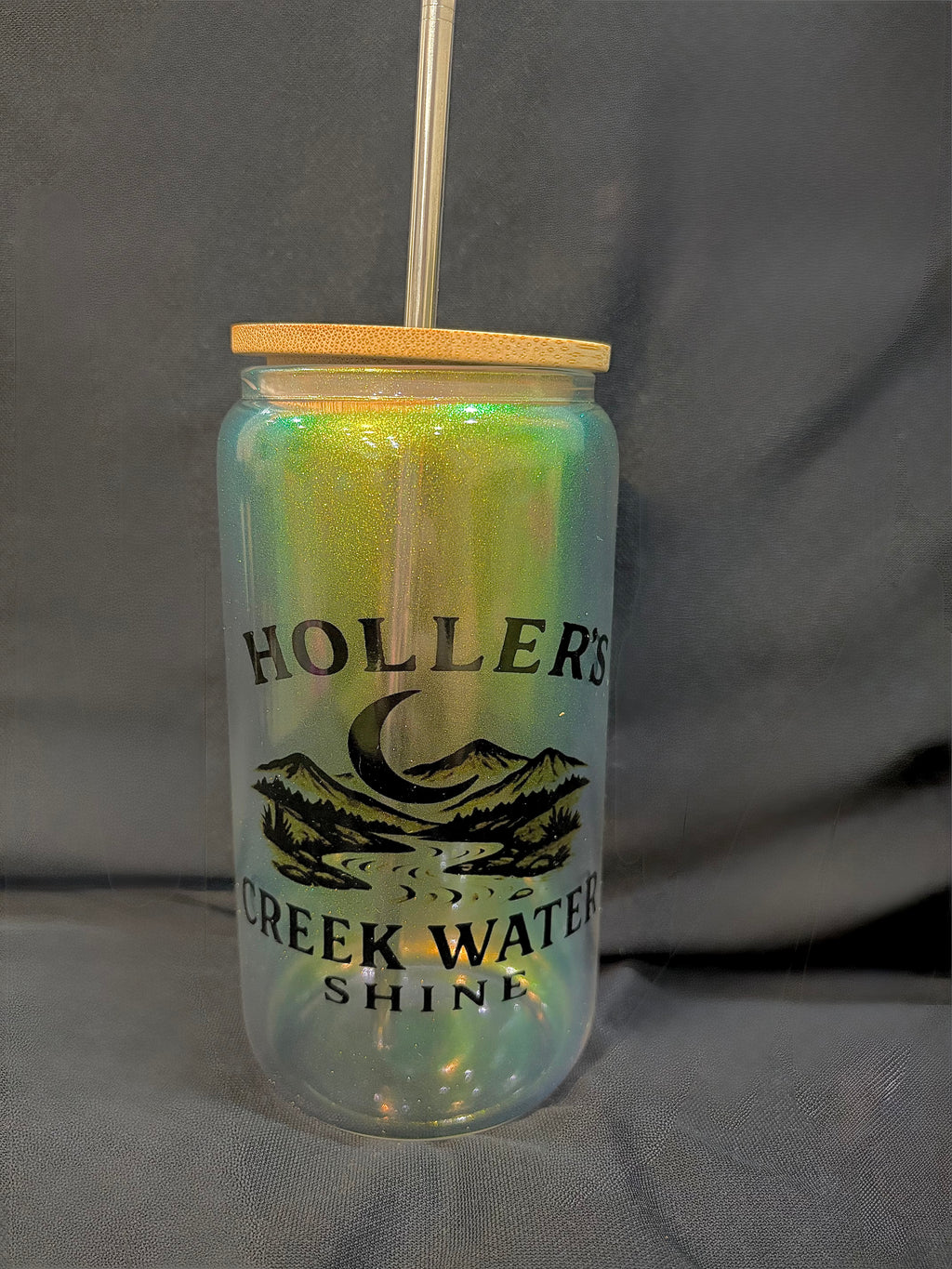 Holler’s Creek Water Shine iridescent cup