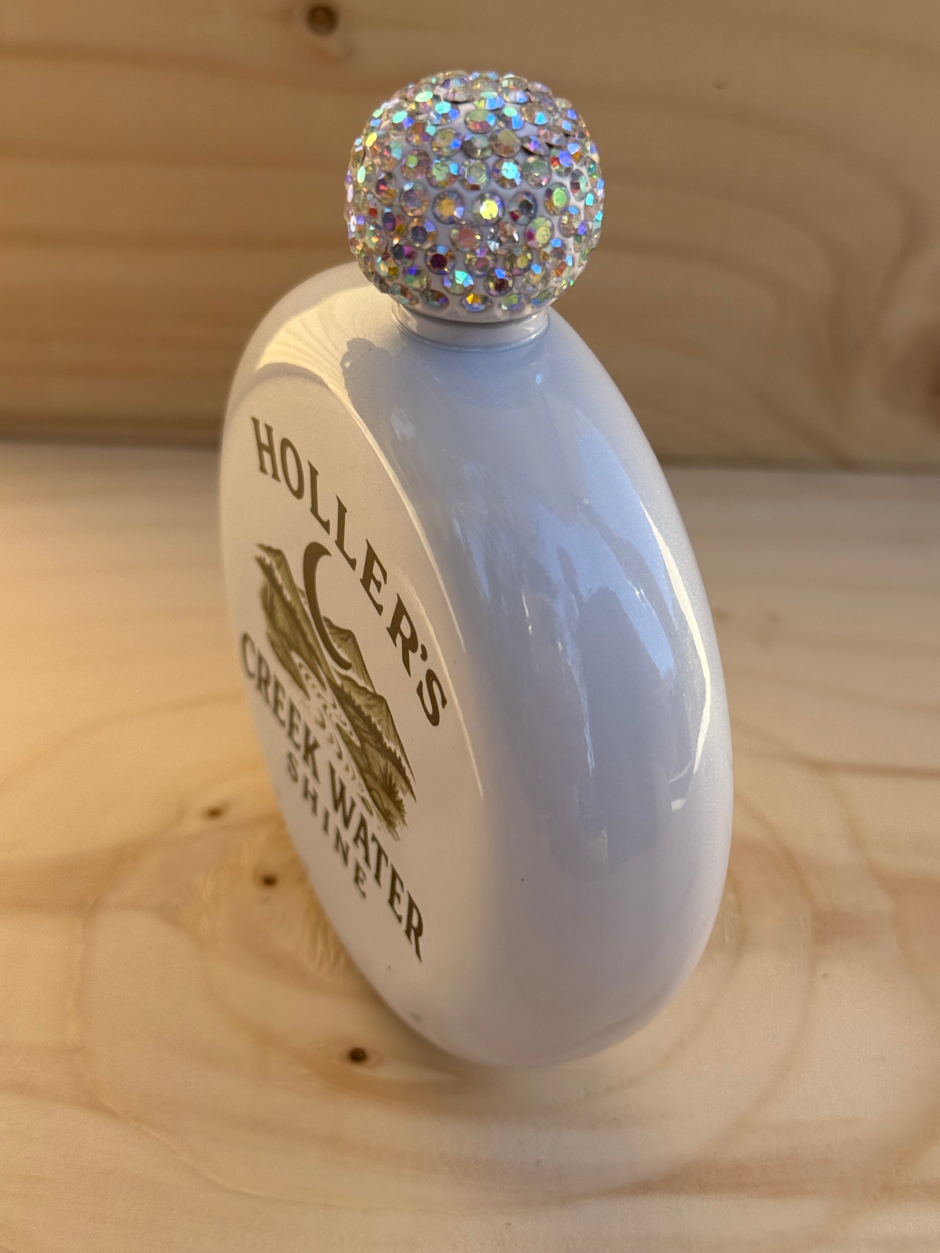 Beautiful White Creek Water Flask