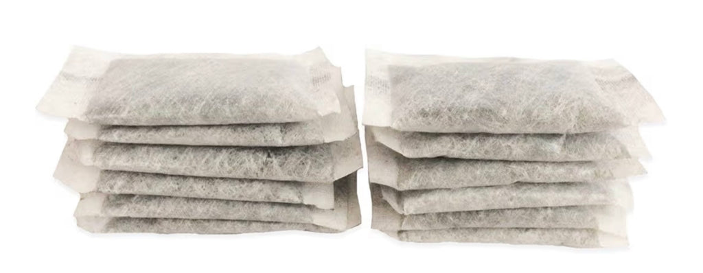 Charcoal filter packs