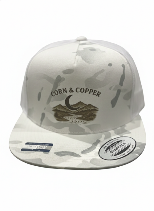 Corn & Copper flat bills